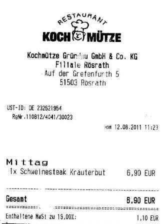 etmg H�ffner Kochm�tze Restaurant